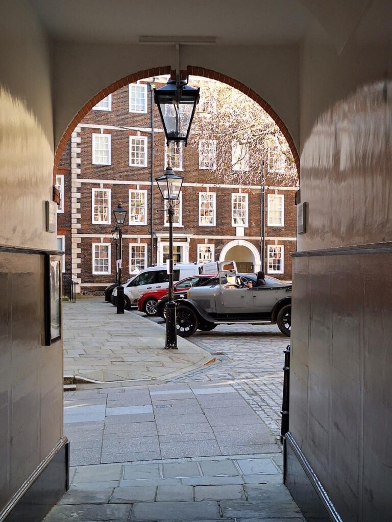Histórico barrio de Temple en Londres