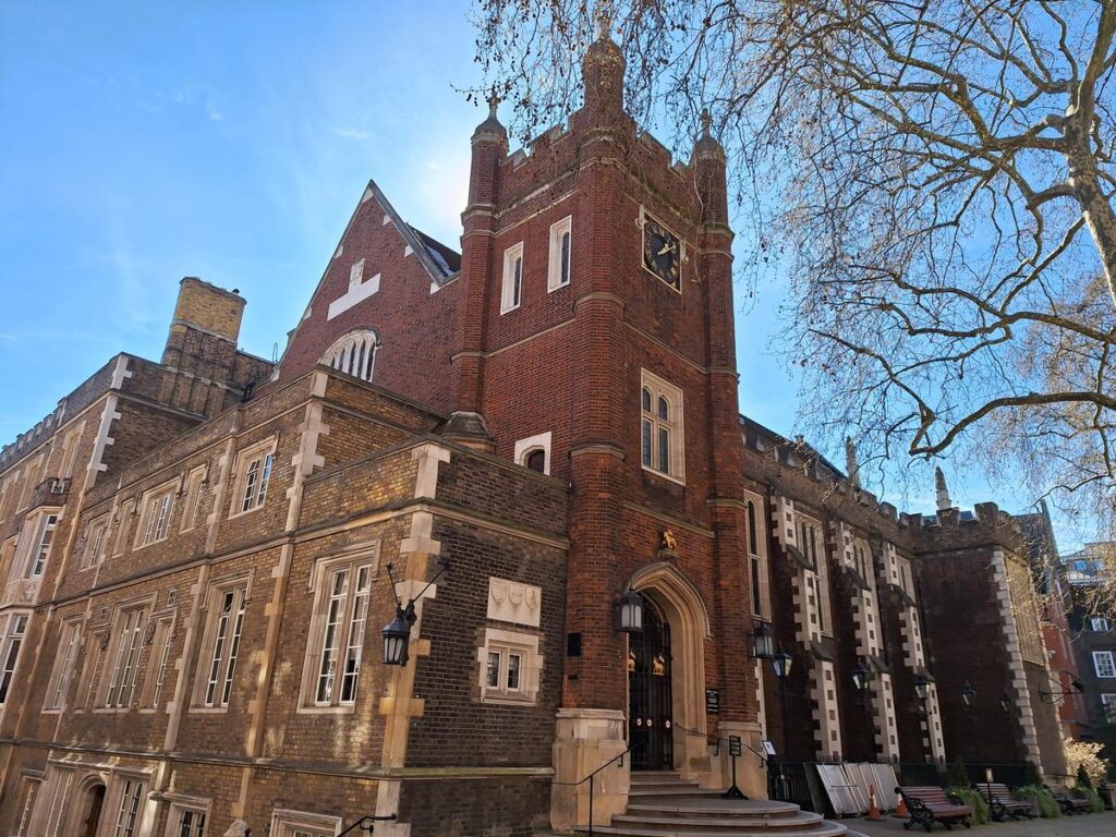 Histórico Middle Temple Hall en Londres